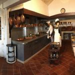Anciennes cuisines du restaurant gastronomique