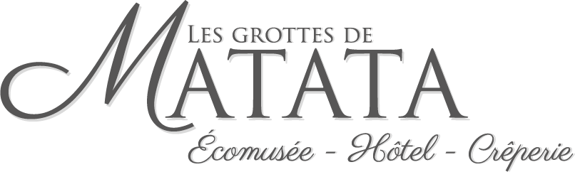 Logo- Les Grottes de Matata - Hôtel Écomusée Crêperie à Meschers